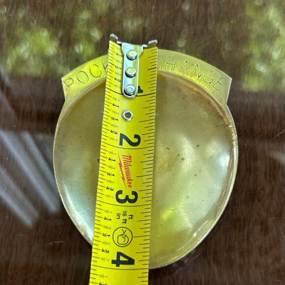 Vintage Brass “Pocket Change” Dish - Picture 7 of 8